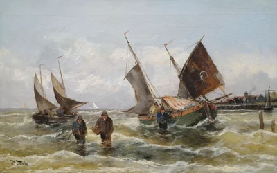 Marine sur la mer Baltique